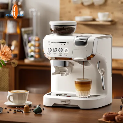 Oem Multifunctional Instant Tea Coffee Machines Automatic Multi Capsule Coffee Maker for Coffee Shop Cafe