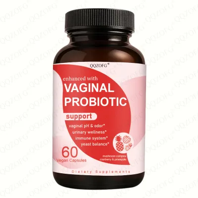 Women's Adult Probiotics Organic Cranberry Digestive Immune Vaginal Urinary Health Shelf Stable Delayed Release Private Label 60