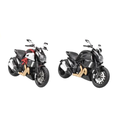 Hot Selling 1/12 Metal Model Toy Vehicles Diecast Motorcycle With Light Sound Diecast Toy
