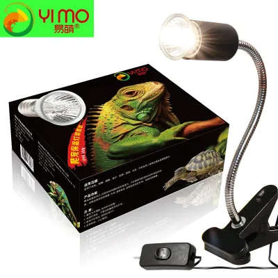Customize Reptile Turtle Light Led Lamp With Elastic Shelf Holder Suitable for Reptiles Solar Led Uva + Uvb Lamp Holder