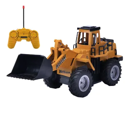 2024 KK New 1:14 Kids Pretend Play Construction Vehicle Toy,8 Channels Remote Control Bulldozer Vehicles Rc Simulation Trucks