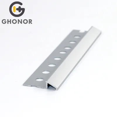 Aluminum Extrusion Triangular Profiles Wall Floor Ramp Transtion Aluminium Corner Profiles In Mill Finish