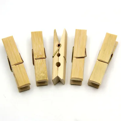 Professional Manufacture Stainless Steel Clothes Pins Clothes Pegs Bamboo Clips
