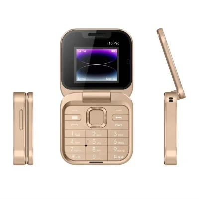 New Mini Mobile Phone Two Sim Card I16pro Flip Mini Phone FliIo14 I17pro F15mini Children's Student Mobile Phone Cheap