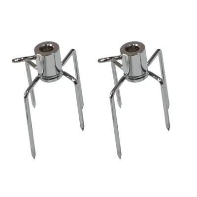 BBQ Forks 304 Stainless Steel 304 Grill Rotisserie Meat Forks
