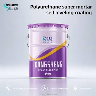 Polyurethane Super Mortar Self Leveling Floor Coating for Heavy Impact Area and Food Processing Plant