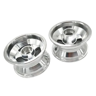 Go Kart 5 Inch Aluminum Alloy Bearing Wheels Hub Children's Karting ATV Rims for 10x3.60-5 9x3.50-5 80/60-5 Drift Tires