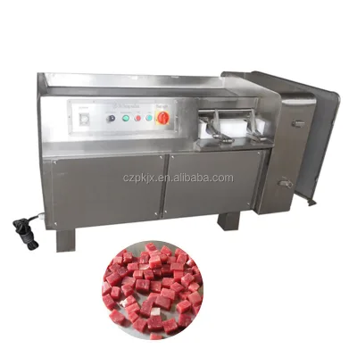 Good Reputation QD-350 Automatic Dicing Machine Restaurant Frozen Meat Cutting Machine