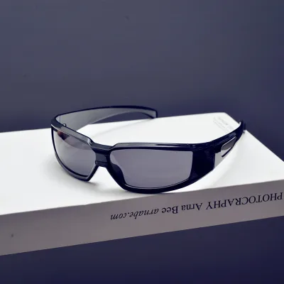 High Quality Uv400 Sports Sunglasses Trendy White Red Pink Frames Custom Logo New Trendy Outdoor Shades Eyewear Unisex