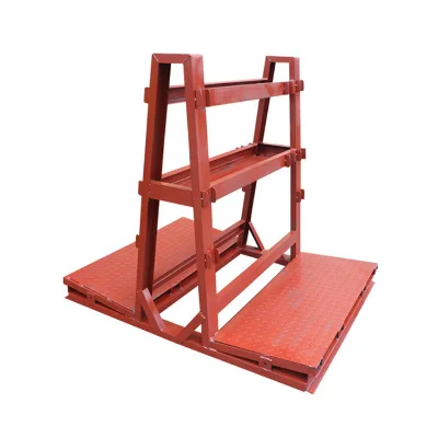 Hot Selling High Quality Steel A-Frame Series Red Frame with Corrosion Protection for Package-U Slab Storage
