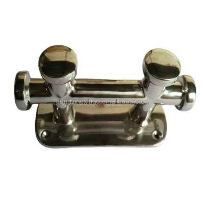 stainless steel marine bollard double for boat