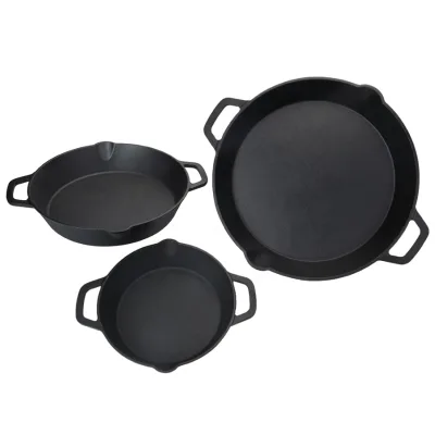 Factory Direct Sale - High-Quality Cast Iron FRY PAN, Even Heating for Perfect Cooking
