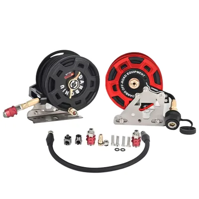 All-Terrain Air Pump Hose Reel with Retract Off-Road Air Pump