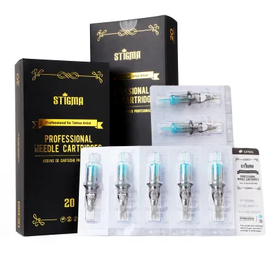 20PCS Disposable RL Tattoo Needles Best DC Tattoo Cartridges for Lining
