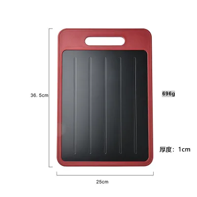 Multional Defrosting Cutting Board with Handle Modern Cutting Board Cutting Board with Built in Knife Sharpener