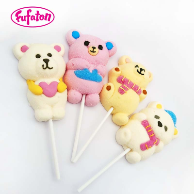 Animal Shape Mallow Pop Fruit Flavor Marshmallow