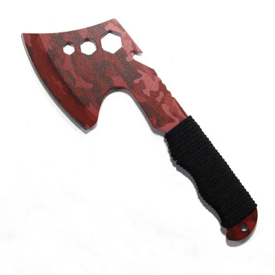 AX-1002 Coating 440 Steel Tactical Survival Axe Outdoors Camping Tools Sharp Hatchet