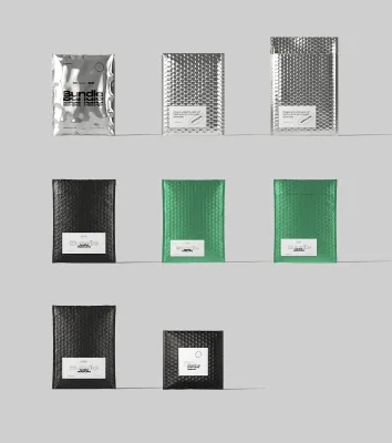 Heavy-Duty Bubble Mailers - 200gsm Outer Layer - Industrial Parts Shipping