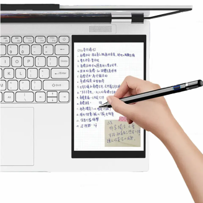 15.6 + 7 Inch Dual Screen Laptop Slim Light Portable Business Notebook Win 11 Netbook