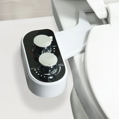 Wholesale Single Nozzle Adjustable Angle Toilet Bidet Self-Cleaning OEM/ODM Non-Electric Cold and Hot Water Bidet Attachment