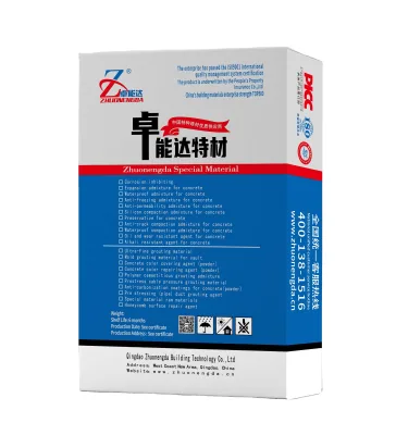 40kg Kraft Paper Bag Anti-crack Compaction Admixture for Concrete in Any Waterproof Construction