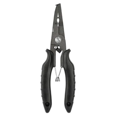 Titanium Alloy Fishing Pliers Tackle Tool Hook Removal Tool Line Cutter and Split Rings