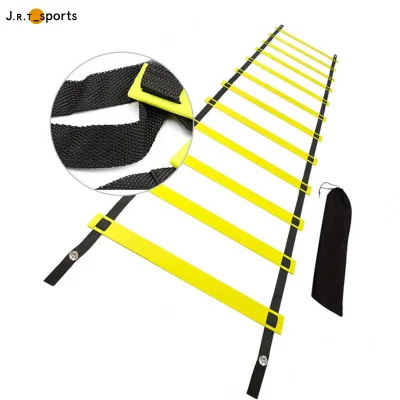 Popular High Quality Soccer Flat Speed Agility Ladder Sports Ladder With Multiple Meters Agility Rungs
