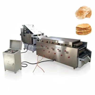 Automatic Lavash Pita Bread Tortilla Chapatti MakerMachine Iraqi Samoon Roti Bread Saj Arabic Bread Pressing Baking Machine