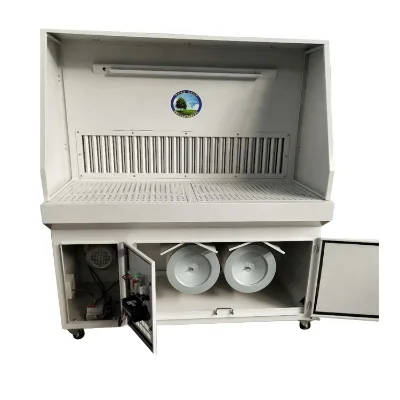 Metal Grinding Polishing Workbench with CE Certificate  Downdraft Table for Casting Factory