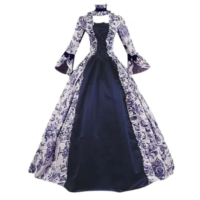 Baroque Evening Dress Marie Antoinette 18th Century Renaissance Historical Period Victorian Ball Gown Medieval Party S-5XL plus