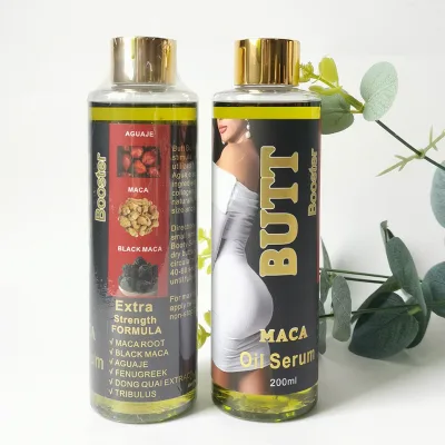 Big Top Quality 100% Natural High Quality Beauty Enhancement Customized Butt Enlargement Booty Booster Butt Oil