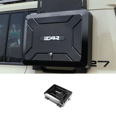 Waterproof Side Cargo Box Gear Carrier Side Backpack Luggage Storage Organizer Accessory for Chery ICAR V27 4x4