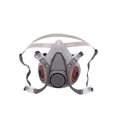 Gas Mask Half-mask Anti-fog Goggles Silicone Reusable Anti-dust Dedicated for Spray Painting