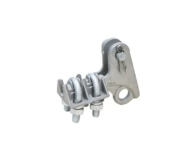 Aluminum Africa Tension Conductor Series Strain Clamp with Two U Bolts Overhead Transmission Lines