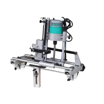 Manual Woodworking Vertical Square Chisel Mortising Machine / Wood Mortiser for Furniture RONTON Brand 23000r/min Motor Easy