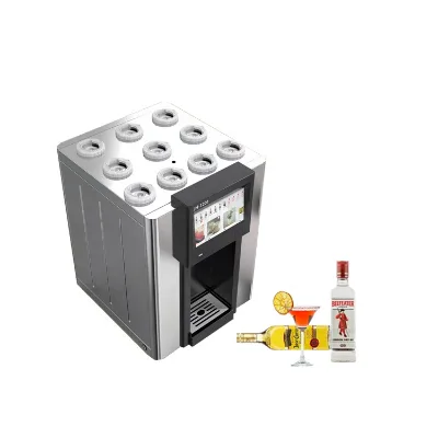 Smart Beer Machine Cola Beer Mixer Robot Bartender Family Bartending Package  Drink Service Package Cup Holder