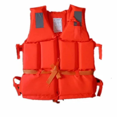 Factory Wholesale Offshore Rescue Lifesaving Work Float Good Feedback Waterproof 50N SOLAS Customized Logo Life Vest Jacket