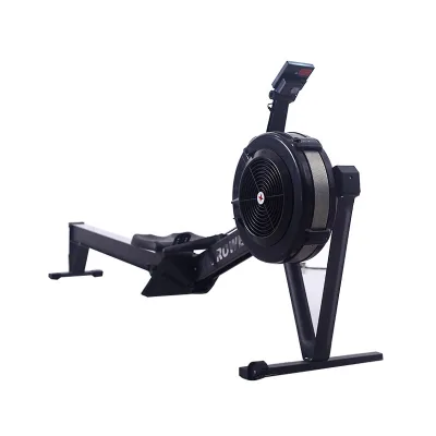 Fitness Exercise Equipment Strength Trainer Wind Resistance Air Rowing Machine