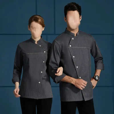 Unisex Chef Waiter Uniform Short Sleeve Kitchen Restaurant Cook Shirt Food Service Catering Hotel Bakery Chef Jacket Clothes