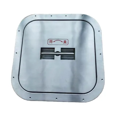 CCS Approved Marine Flush Type Watertight Stainless Steel 316 Deck Hatch Door
