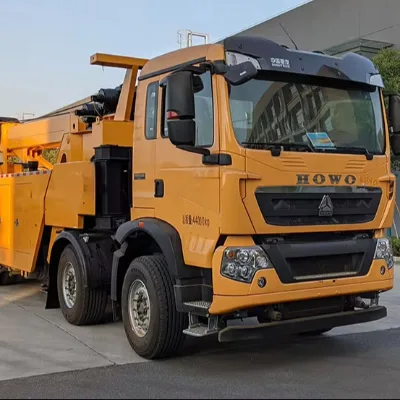44000kg GVW New Diesel Heavy Duty Tow Truck with 19.3T Lifting Capacity 4-Axle Manual Transmission Wrecker