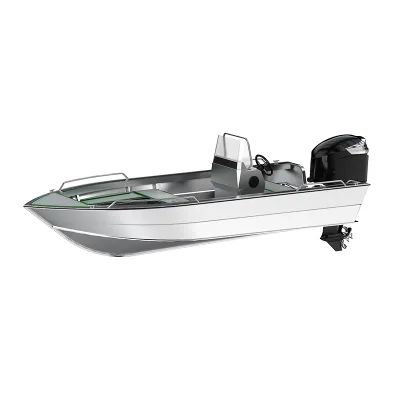 Durable Aluminum Alloy Fishing Boat Offering Large Fishing Space Recreational Design