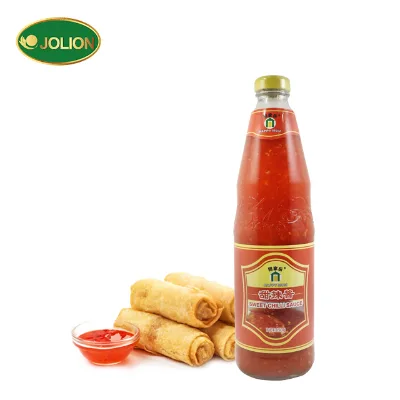 JOLION Halal Haccp Southeast Asian Flavor Authentic Ingredient Made Wholesale Bulk 800g Hot Pepper Spicy Sweet Chilli Sauce