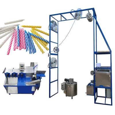Candle Production Machine for Business Paraffin Wax Taper Candle Making Machines