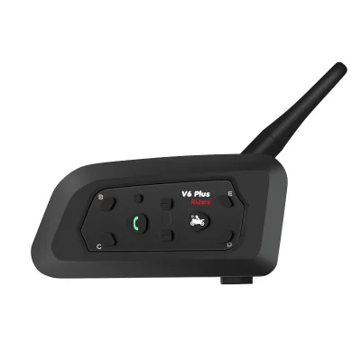 Europhone V6Plus Motorcycle Intercom System 1200M Range 6 Riders Connection 2-way Wireless 12-Month Warranty