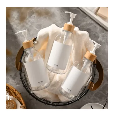 Custom glass foaming soap bottle soap dispenser glass amber soap foaming glass bottle with dispenser