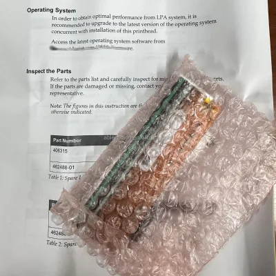 406315 300 Dpi Printhead Original VJ 9550 Label and Apply Code Date Number Printing Machine 107mm Printhead