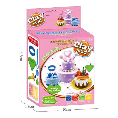 Jinming Best Gift Girl Boy Playdough Set Children Play Dough Tools Colored Clay Set for Kids
