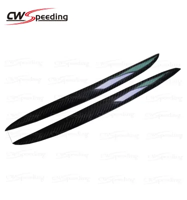 CARBON FIBER FRONT EYELID FRONT EYEBROW for VW GOLF 6 for VOLKSWAGEN GOLF 6