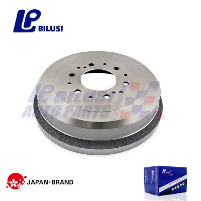 Bilusi OEM Auto Parts Rear Brake Drum for Toyota Jinbei Grace Hiace Granvia HIACE-IV Box Models 42431-26100 42431-26180